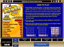 Deuces wild power poker